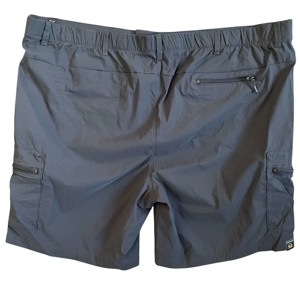 Roundtree & Yorke Navy Classic Fit Performance Cargo Shorts